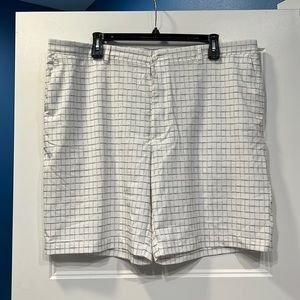 PGA Tour golf shorts Grey and white